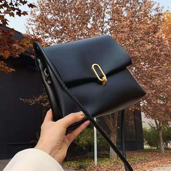 HBP Moda Senhoras Messenger Shoulder Bag PU couro sólido cor bolsa de compras simples