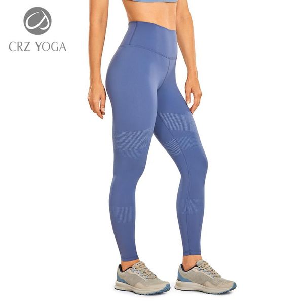 

yoga outfit crz women's naked feeling workout leggings 25 inches - high waisted athletic pants buttery soft