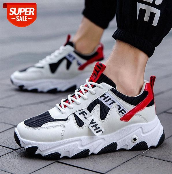 

thick-soled personality casual men's mesh korean style ins sports daddy shoes #tx0y