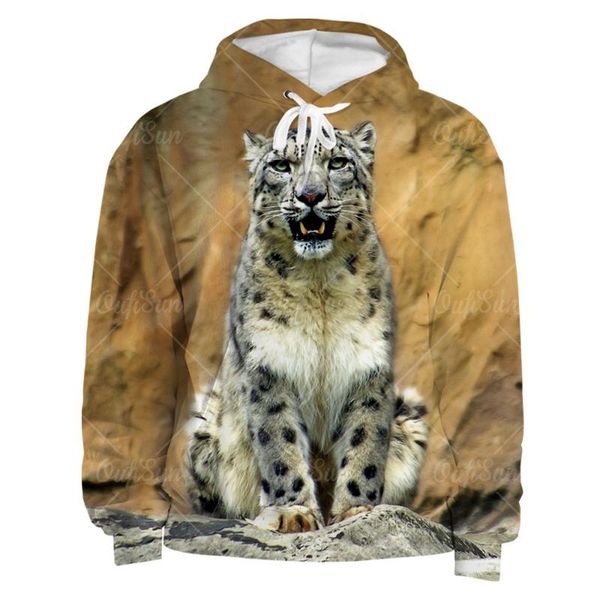 

men's hoodies & sweatshirts hooded sweater men and women streetwear 3d printing casual comfortable hoodie animal lion clothes fashion s, Black