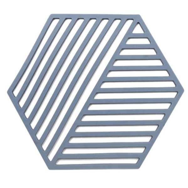 

mats & pads nordic silicone pot pad cup cushion heat resistant hollow design table drink tableware placemat for home kitchen