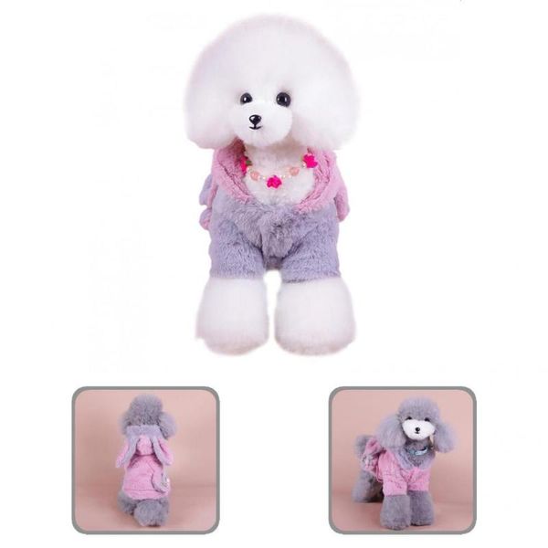 

dog apparel tear-resistant attractive puppy 2-legged easy-wearing coat pet winter clothing for spring