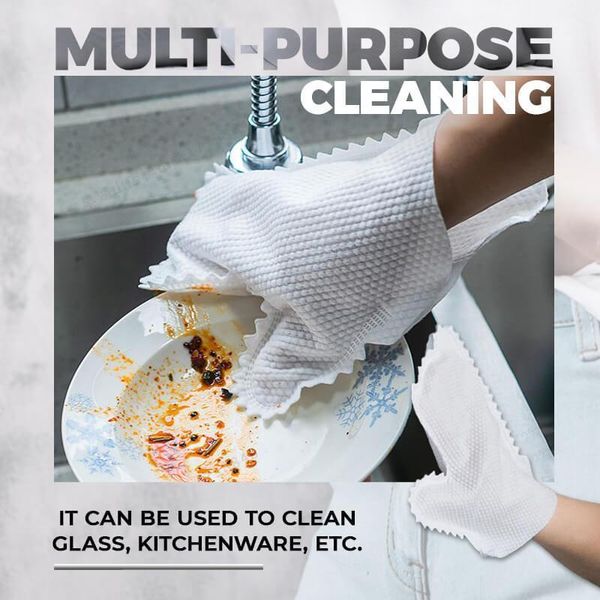 

disposable gloves dish washing dishes cleaning with brush kitchen wash housekeeping scrubbing duster
