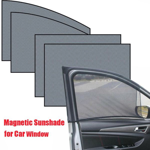 

car window sunshade magnetic adsorption magnet sunscreen heat insulation uv protector board front side curtain