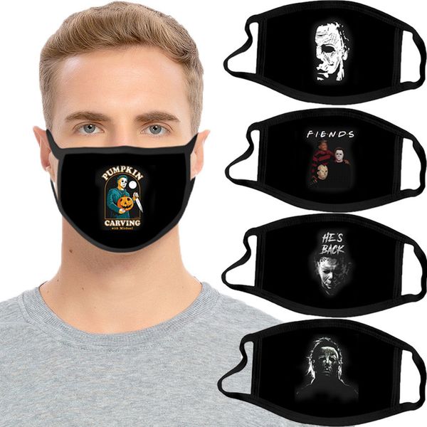 

sunscreen mask michael myers printed autumn winter black cloth
