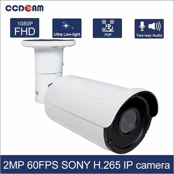 

60fps sony imx327 hi3516av200 ip p2p starvis star light onvif security high definition camera cameras