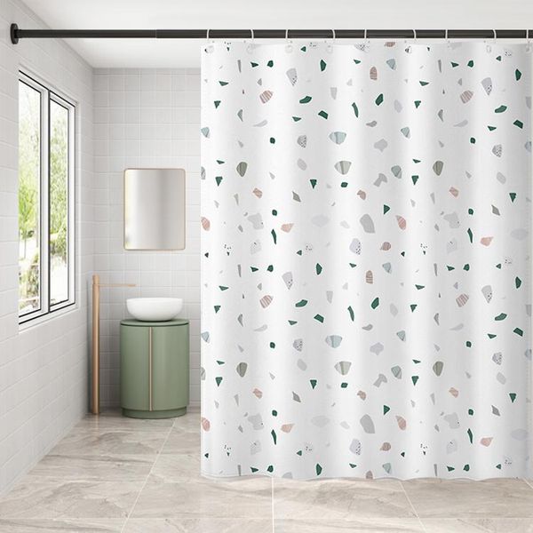 

durable stripe shower curtains modern pattern nordic mildew proof bathroom curtain waterproof tende decor dk50sc