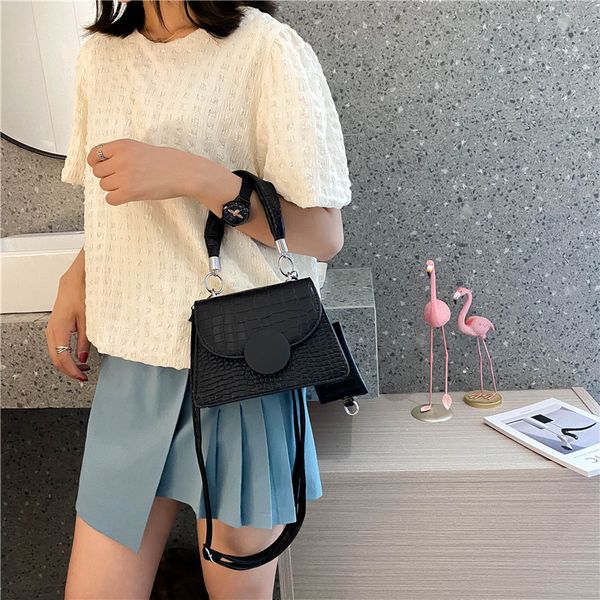 

pb0018 fashion women's single shoulder bags with coin purse messenger bag for lady white red black purple 4 colors