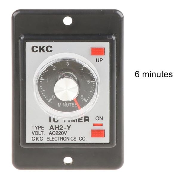 

timers 13ma ac 220v ah2-y power on delay timer high accuracy 1/3/5/10/30/60 seconds 3/6/10/30/60 minutes