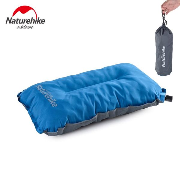 

outdoor pads naturehike compact inflatable self inflatingcamping pillow ultralight travel pillows portable inflation cushion