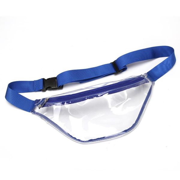 

waist bags fashion waterproof wasit bag for women men transparent pvc fanny pack belt bolsa feminina hip chest pouch