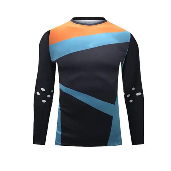 

racing jackets mountain bike motorcycle long sleeve jersey downhill riding shirt wholesale breathable, Black;red