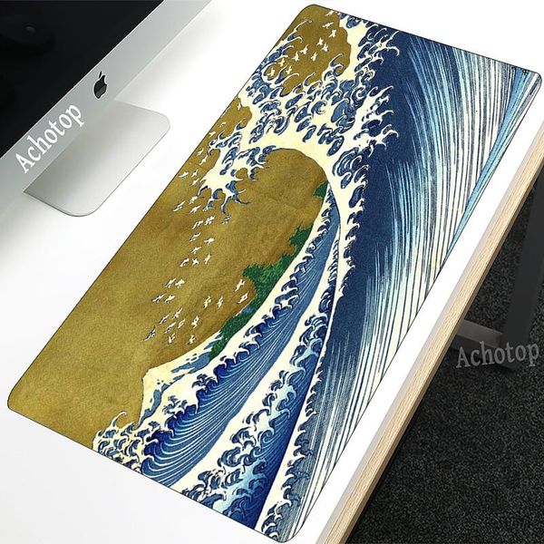

mouse pads & wrist rests large gaming pad xl 900x400 computer gamer keyboard mat japan great waves art desk mousepad xxl for pc mats