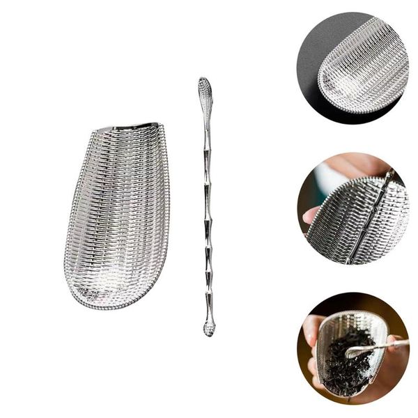 

spoons creative chinese tea scoop shovel with needle wand house teaware accessories