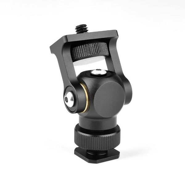 

tripod heads yelangu video monitor mount mini led light bracket holder ballhead camera ball head shoe adapter 180 degree