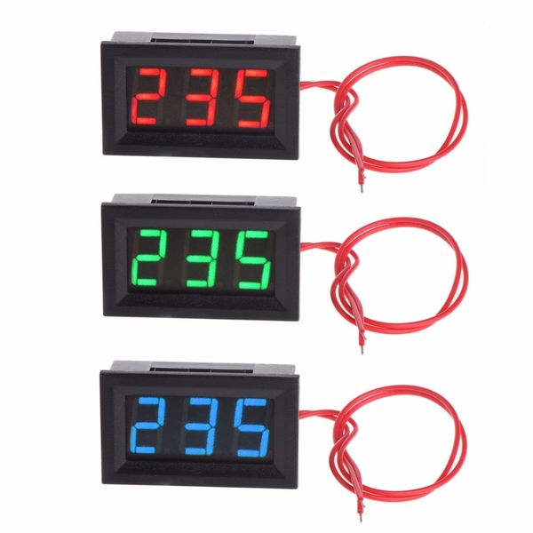 

2 wire 0.56 "ac 30 v-500 v led digital voltage meter monitor tester for 110v 220v 380v tester tool
