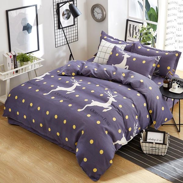 

machine washable microfiber king ,twin ,full size,2 pillow shams and 1 bed sheet  ,4 pieces bedding set duvet cover sets