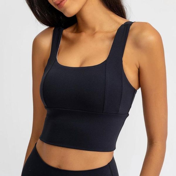 

yoga outfit sports bra women vest fitness sportswear running underwear padded shockproof breathable soft