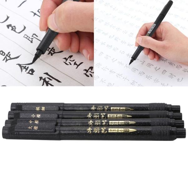 

gel pens 1/4pcs chinese japanese calligraphy brush pen writing painting
