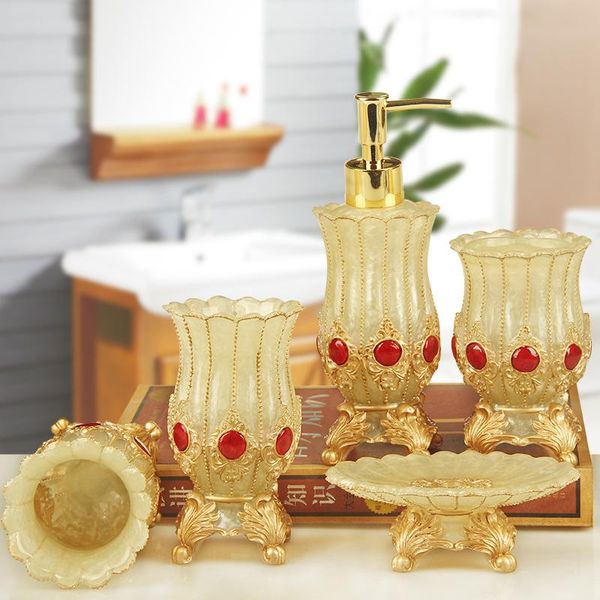 

bath accessory set year resin european bathroom accessories home decoration wedding love creative valentine gift