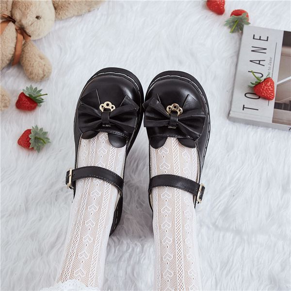 

dress shoes mary jane bowtie lolita shoes spring feminine fall apartment pinkie toe white princess black zapatos mujer 8039l 4qfu