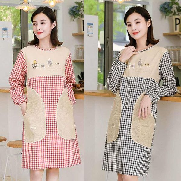 

solid color apron kitchen aprons