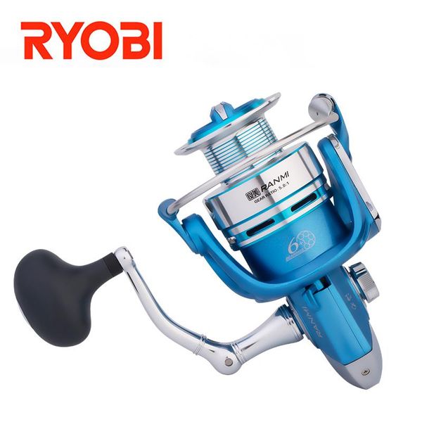 

spinning reel gear ratio 5.0:1 6+1bb max drag 2.4-10kg fishing baitcasting reels