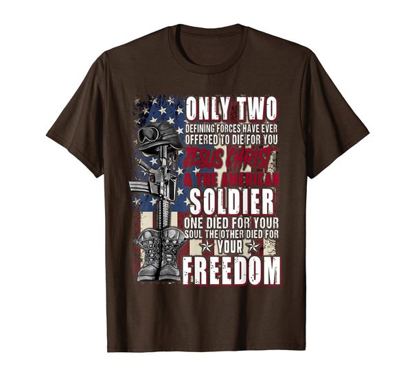 

only two defining forces have shirt memorial day veterans, White;black