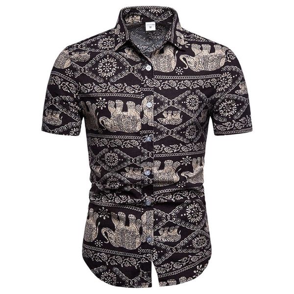 

shirtssummer men's beach short sleeve shirt hawaiian decor casual large shirt fashion, White;black