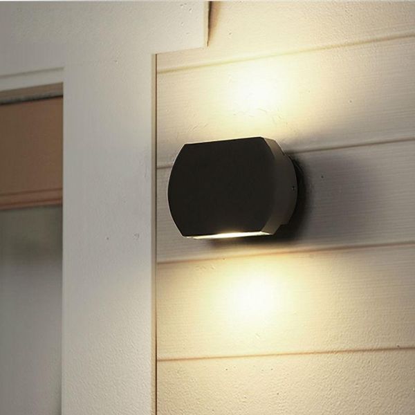 

outdoor wall lamps modern led light porch lights waterproof ip65 for bathroom garden decoration lighting aluminum lamp doulble