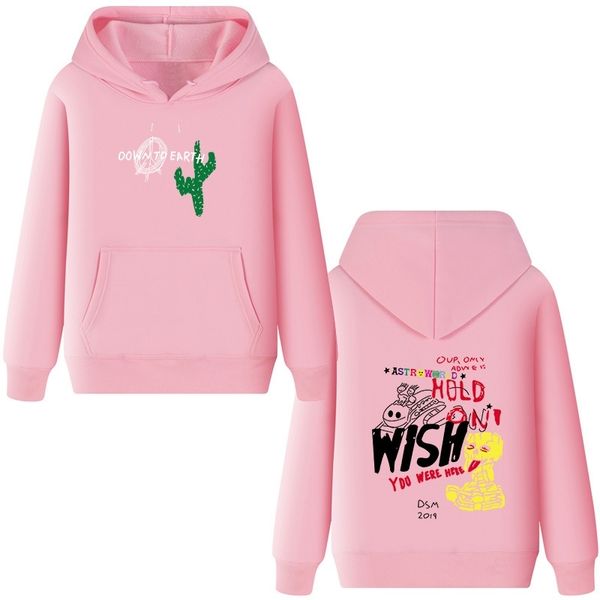

selling hooded pullover new astro world personality trend hooded sweater, Black