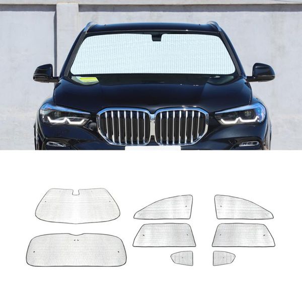 

car sunshade for x5 g05 2021-2021 automobile cover windshield protector front side window sun block uv protection curtain