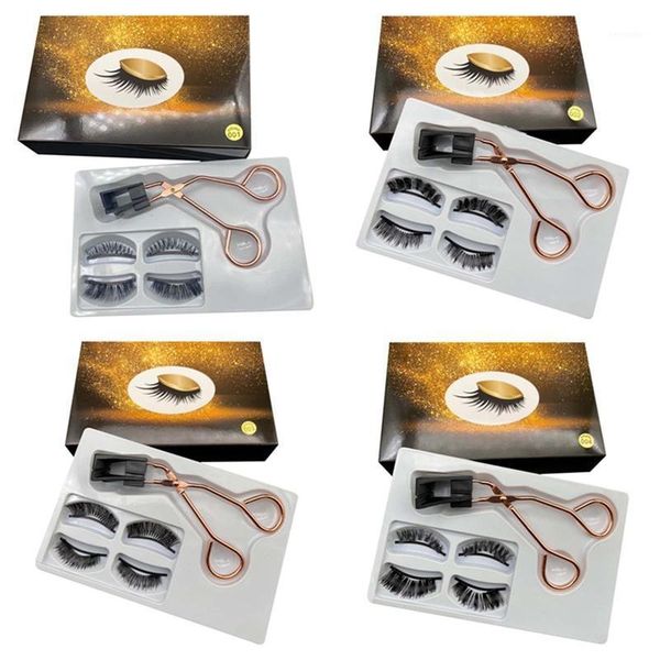 

magnetic eyelashes curler set long 3d mink lashes wear faux cils magnetique natural thick false eyelashes1