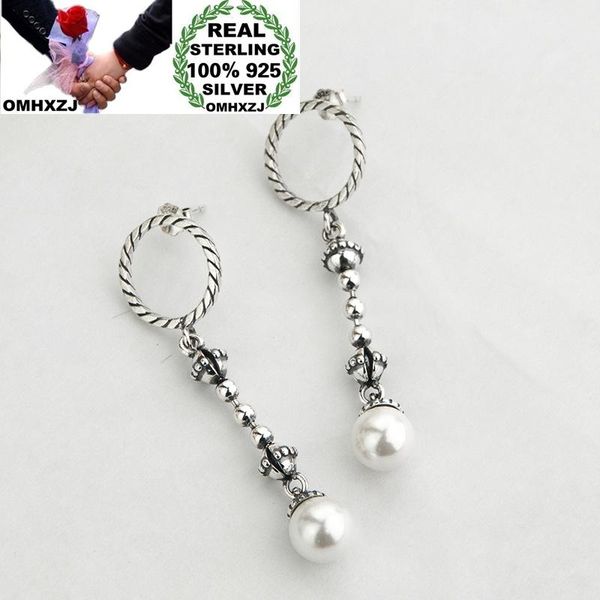 

other omhxzj wholesale he26 european fashion fine woman girl birthday party gift vintage tassel 100% 925 sterling silver stud earrings, Golden;silver