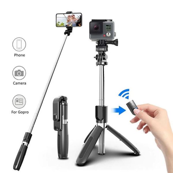 

in1 bluetooth wireless selfie stick tripod foldable & monopods universal for smartphones and sports action cameras
