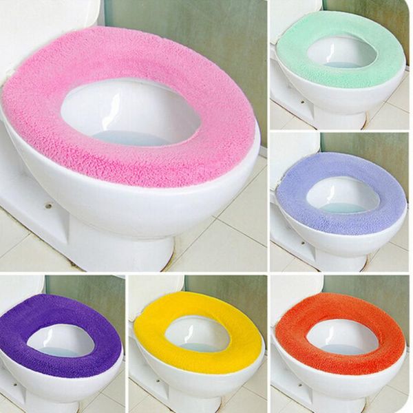 

toilet seat covers household color cushion thick warm cover universal o-shaped bathroom accessories furniture supply
