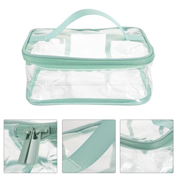 

clear large makeup bag transparent cosmetic storage pouch for home travel bags