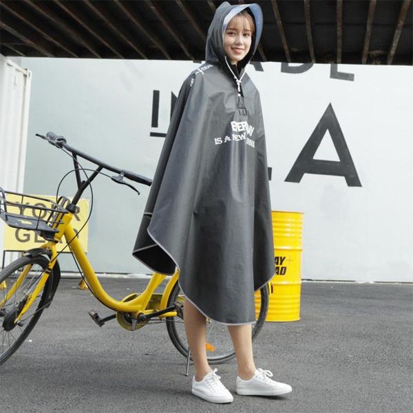 

raincoats raincoat cycling bicycle bike mantle accessories emergency poncho hooded camping eva waterproof rain coat hood
