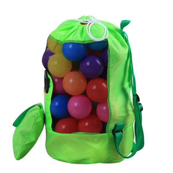 

storage bags sand away beach bag portable kid's toys clothes towel net baby sundries debris backpack satchel