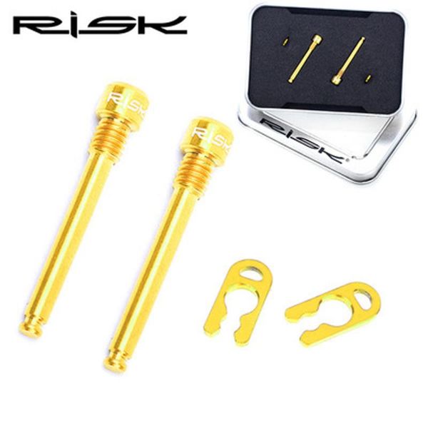 

bike brakes bolt threaded pin nuts screw snap spring m4x26mm component risk 2/4pcs