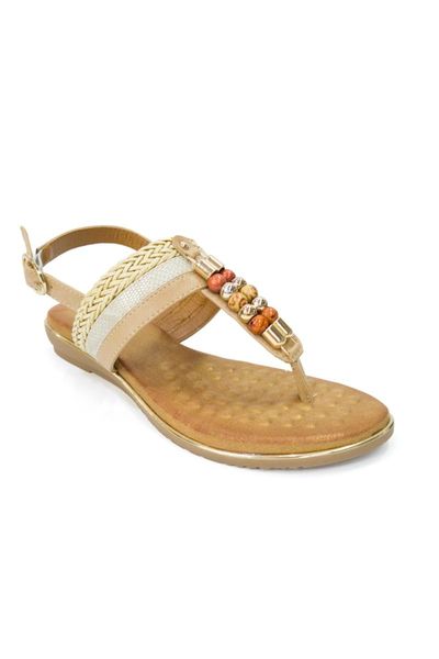 

sandals women's thong strass, Black