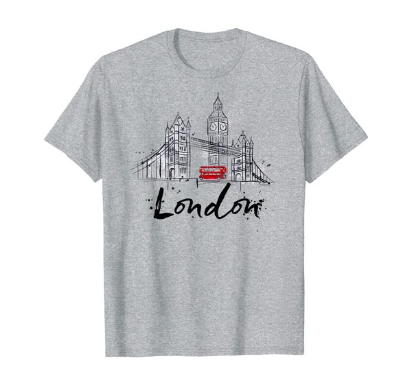 

England London City Vintage Gift Souvenir T-Shirt, Mainly pictures
