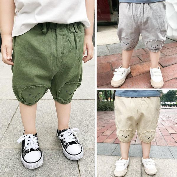 

shorts 2021 summer children's clothes boys casual slim thin cotton baby girls sport for big kids loose beach, Black