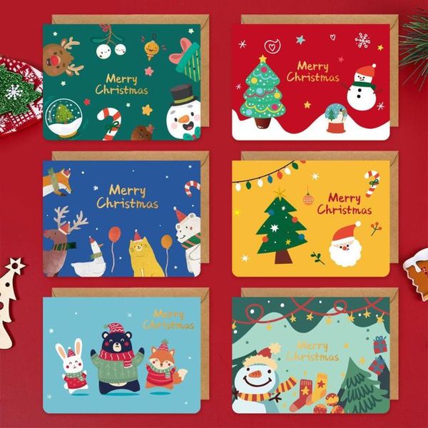 

greeting cards creative cartoon thank you christmas card envelope birthday wishes