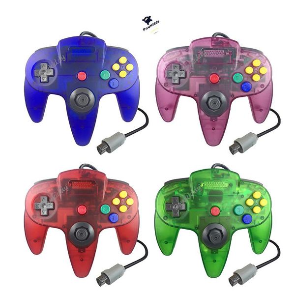 

game controllers & joysticks powkiddy version for n64 gamepad cable handle
