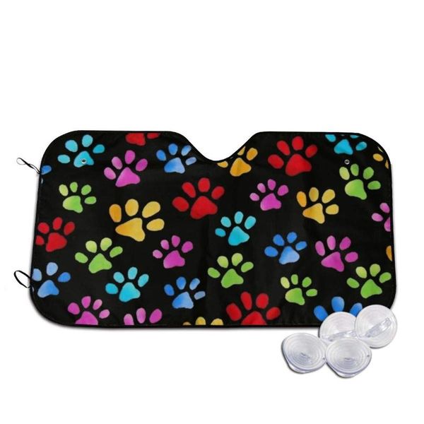 

car sunshade windshield rainbow kitty prints sun shade sunshade,auto visor