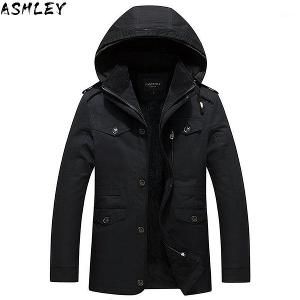 

men's jackets jacket 2021 winter parka padded coat down keep warm fashion plus asian size m-4xl 5xl 6xl with wool liner windbre, Black;brown
