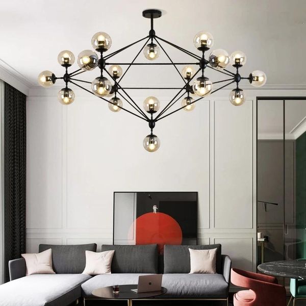 

pendant lamps modernled chandelier lighting glass chandeliers for living room bedroom kitchen lamp modern deco lustre