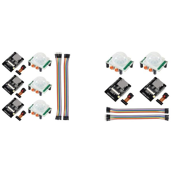 

smart home sensor esp32-cam camera module esp32 wireless ov2640 + hc-sr501 pir motion ir body