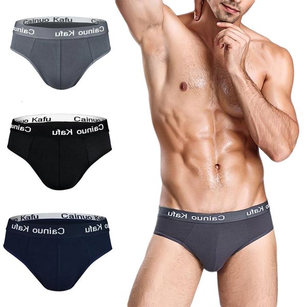 

mens soft briefs plus size men underwear 5xl men's breathable panties solid comfortable shorts ropa interior hombre, Black;white